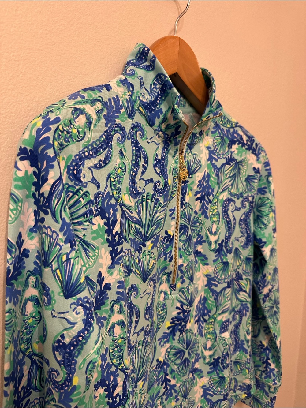 Lilly Pulitzer New with tags Skipper Popover Seeing Double Size Small - Picture 4 of 10